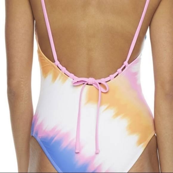 New Decree Women's Tie Dye One Piece Swimsuit Juniors Size: Small - Picture 2 of 9